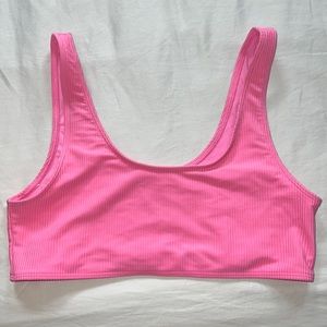 Pink Frankie’s Bikinis top 🩷👙